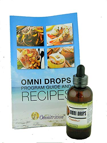 Omni Drops Diet Drops with Vitamin B12 - 4 oz with Program Guide