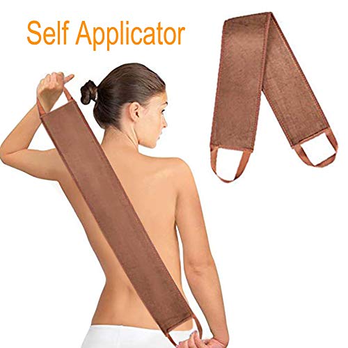 STEUGO Tanning Back Lotion Applicators, Apply Lotion To Back Easily, Back Buddy Lotion Applicator For Back Self Applicator, Work With Self Tanning Mitt, Non- Absorbent Band.