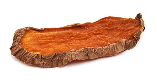 BRUTUS & BARNABY Single Ingredient Dog Treats - 2 lb Dehydrated Sweet Potato Slices, All Natural & Thick Cut, Grain Free, No Preservatives Added, Best High Anti-Oxidant Healthy Dog Chew