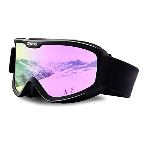 OTG Ski Goggles Motorcycle Goggles For Man Women Cycling Skiing UV Protection