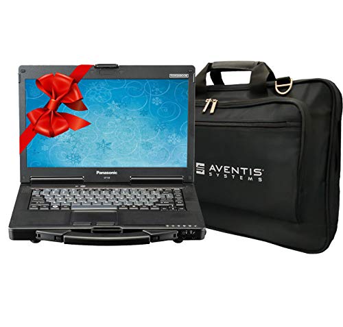 Panasonic Toughbook CF-53 Laptop PC Bundle with Laptop Bag, Intel i5-2520M, 16GB RAM, 1TB SSD, Windows 10 (Renewed)