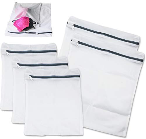 Simple Houseware Laundry Bra Lingerie Mesh Wash Bag (2 Large,3 Medium)