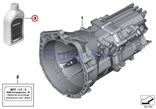 BMW Manual Transmission Fluid - Sae 75W-80 Synthetic (1 Liter) E46 E60 E60N E61N 325Ci 325i 330Ci 330i 525i 530i 545i 550i M5 528i 528xi 535i 535xi 550i 535xi 645Ci 650i M6 650i 645Ci 650i M6 650i 128i 135i X3 3.0i X3 3.0si Z4 2.5i Z4 3.0i Z4 3.0si Z4 M3.2 Z4 3.0si Z4 M3.2 128i 135i Z4 28i Z4 30i Z4 35i 323i 325i 325xi 328i 328xi 330i