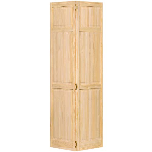 Closet Door, Bi-fold, 6-Panel Style Solid Wood (80x30)