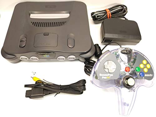 Nintendo N64 Console Bundle W/ One Controller (Renewed)
