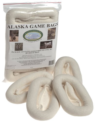 Alaska Game Deer, Antelope and Sheep Bags, 48-Inch (Pack of Four)