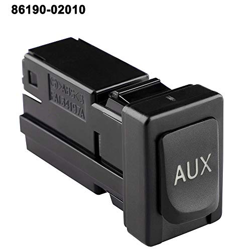 Aux Port Repalacement 86190-02010 for Toyota Corolla Tacoma RAV4 Tundra 08-13 Auxiliary Aux Stereo Adaptor Input Jack
