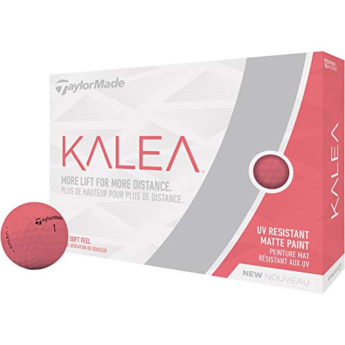 TaylorMade Kalea Golf Balls, Peach (One Dozen)