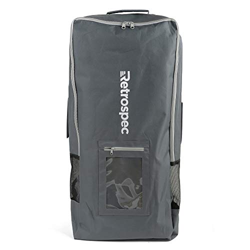 Retrospec Ruck Sack iSup Inflatable Standup Paddle Board Bag, Graphite