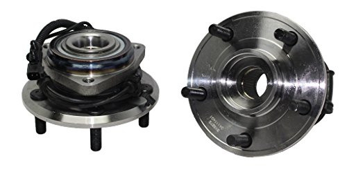 Detroit Axle 513272 wheel hub assembly front kit for Jeep Wrangler 2007 2008 2009 2010 2011 2014 2013 2014 2015 2016 With-ABS