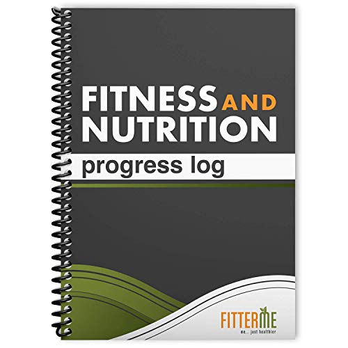 Food and Exercise Journal - Fitness and Nutrition Planner for Health and Weight Loss - Gym Workout Log Book and Diet Journal - Wellness Tracker with Daily Inspirational Quotes - Sturdy Binding