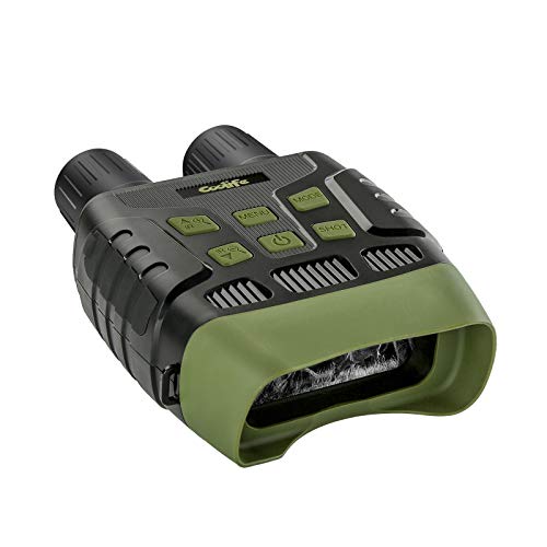 Coolife Night Vision Goggles Binoculars, 984ft Infrared Night Vision Range and HD Image 960P Video, 2.31' TFT LCD for Spotting Hunting with 32GB Card
