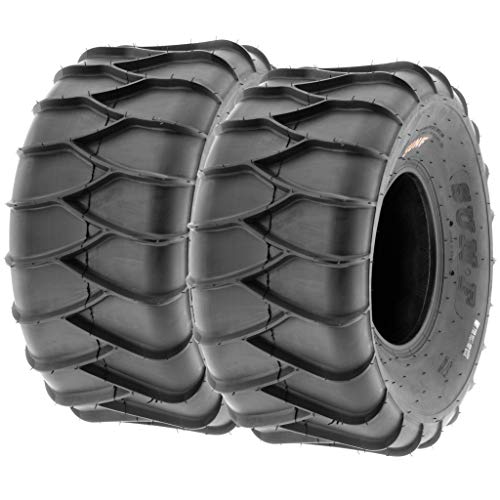 Set of 2 SunF A036 22x10-9 ATV/UTV Snow & Sand Tires, 6-PR