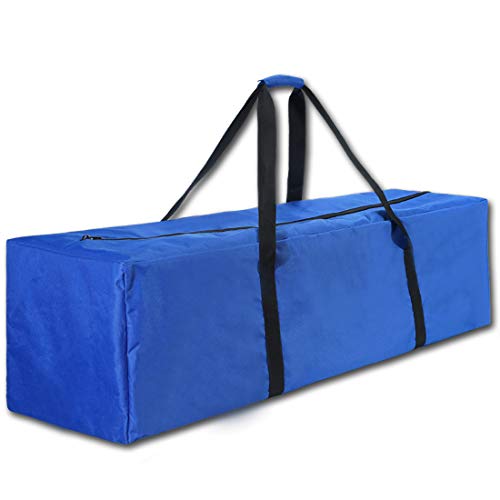 COOLBEBE 45' Sports Duffle Bag - Extra Large Travel Duffel Luggage Bag with Upgrade Zipper, Durable & Water Resistant, Blue