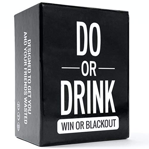 Do or Drink - Party Card Game - for College, Camping, 21st Birthday, Parties - Funny for Men & Women