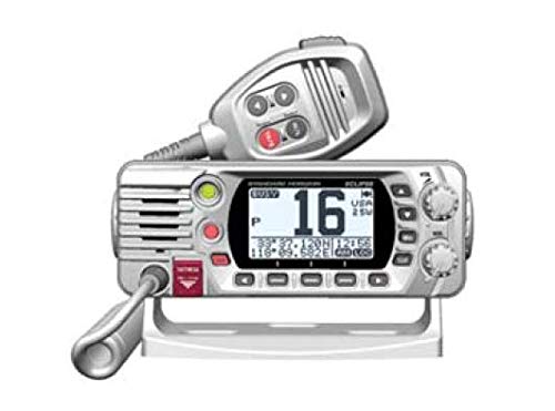 Standard Horizon Eclipse-Series VHF Radio w/GPS,White,Small