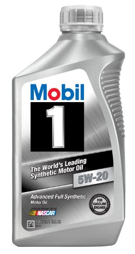 Mobil 1 44975 5W-20 Synthetic Motor Oil - 1 Quart (Pack of 6)