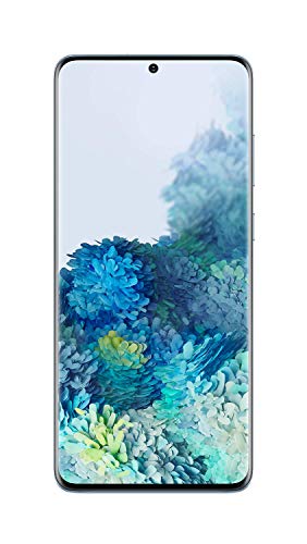 Samsung Galaxy S20+ 5G Factory Unlocked New Android Cell Phone US Version | 128GB of Storage | Fingerprint ID and Facial Recognition | Long-Lasting Battery | Cloud Blue