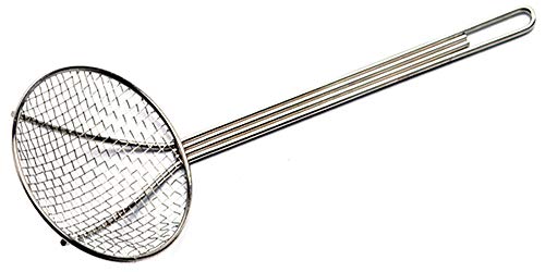 Bayou Classic 0186, 18-in Nickel-Plated Skimmer, 18 inches, Silver