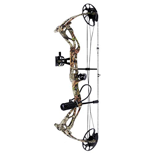 sanlida Archery Dragon X8 Hunting Archery Compound Bow Package/Limbs Made in USA/18-31 Draw Length/0-70Lbs Draw Weight/Up to 310FPS/1 Year Warranty