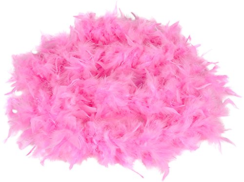 Pink Feather Boa (7ft) Girls Dress up Costume Pink Boa by Lil Princess