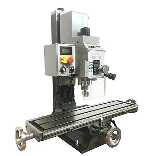 INTBUYING Benchtop Mill/Drill Milling and Drilling Machine Brushless Motor Variable Speed 750W