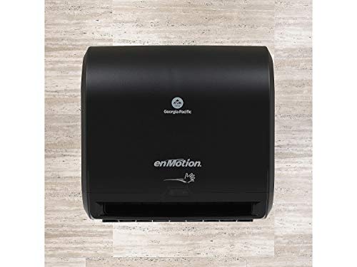 enMotion Georgia Pacific PRO 59488A Impulse 10' 1 Automated Touchless Roll Paper Towel Dispenser, Black, 1 Pack