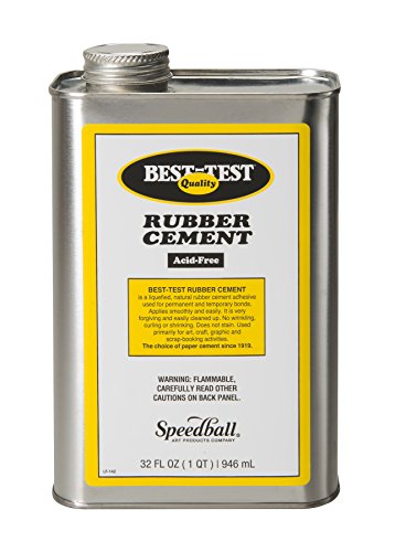Best-Test Rubber Cement 32OZ Can