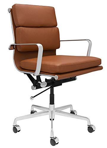 SOHO Soft Pad Management Chair (Brown)