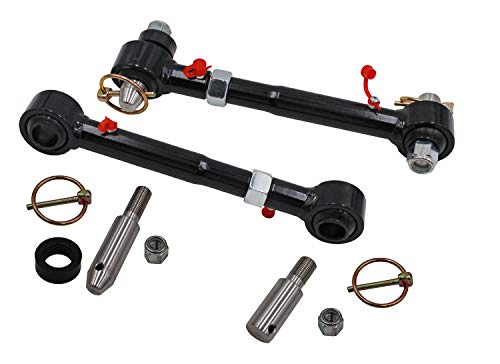 Adjustable Front Swaybar Quicker Disconnect System Replace for JKS #2034 fit for Jeep Wrangler（2007-2018） & for Wrangler Unlimited JK With 2.5' - 6' of Lift;Not compatible with aftermarket swaybars.