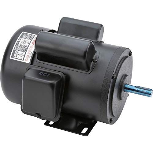 Grizzly Industrial H5379 - Motor 1 HP Single-Phase 1725 RPM TEFC 110V/220V