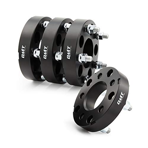 Orion Motor Tech 5x4.5-5x5 Wheel Spacers | 1.25-inch Wheel Adapters with Studs Compatible with Jeep Cherokee Jeep Wrangler Jeep Liberty Ford Ranger Ford Mustang | 31.75mm Wheel Spacer Kits, Set of 4