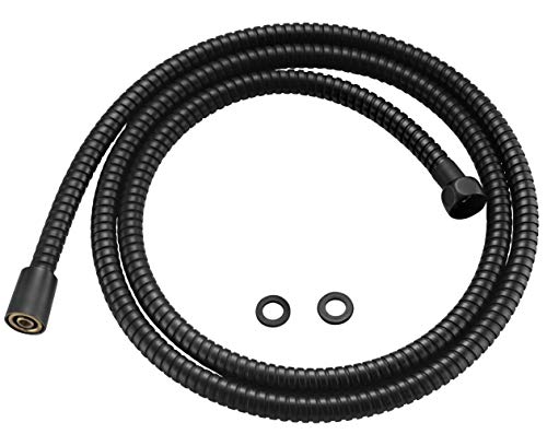 100% Metal Shower Hose For Hand Held Shower Heads, Oil Rubbed Bronze | Extra Long 72 Inch Cord Made With Commercial Grade Stainless Steel | Universal Replacement Part For Handheld Showerhead Hoses