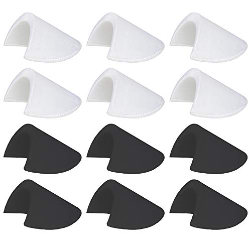 6 Pairs Shoulder Pads Sewing Set-in Shoulder Pads Foam Pads 1/2''