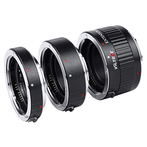 DG-C Auto Focus Macro Lens Extension Tube Set (12mm, 20mm, 36mm Length) for Canon EF/EF-S Mount Lenses n DSLR Camera 5D2 5D3 5D4 6D 7D 70D 80D 700D 760D 1300D T7 T6i T5i