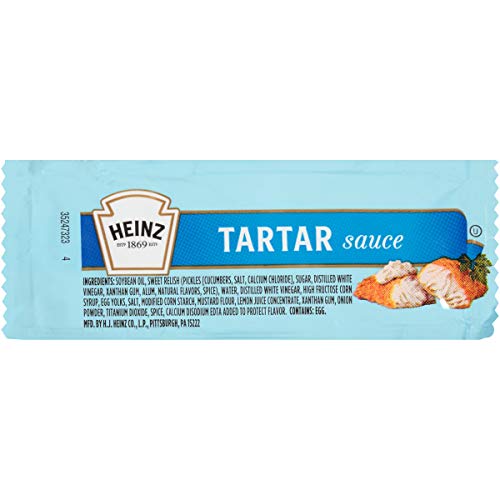 Heinz Tartar Sauce Single Serve Packet (0.4 oz Packets, Pack of 200)