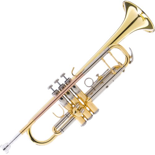 Mendini MTT-40 Intermediate/Advanced Double-Braced Bb Trumpet