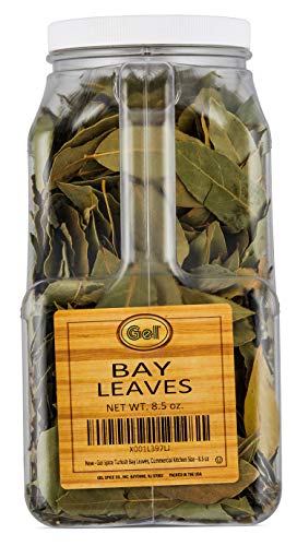 Gel Spice Turkish Bay Leaves,Commercial Kitchen Size - 8.5 OZ