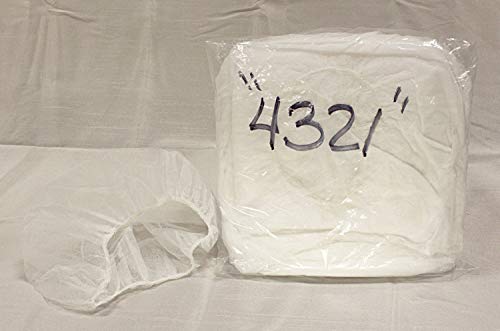100 PCS--21', Disposable Bouffant (Hair Net) Caps, Spun-Bounded Poly, Hair Head Cover Net, Non-Woven, Medical, Labs, Nurse, Tattoo, Food Service, Health, Hospital