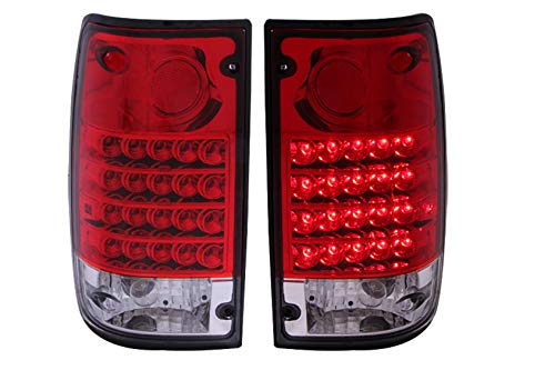 Anzo USA 311043 Toyota Pickup Red/Clear LED Tail Light Assembly - (Sold in Pairs)
