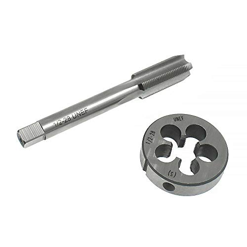 S-Union New 1/2'-28 Gunsmithing Tap and Die Set(1/2' x 28) 22LR 223 5.56 9mm