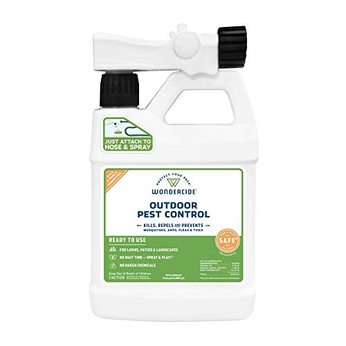 Wondercide EcoTreat Natural Ready-to-Use Outdoor Pest Control Spray – Mosquito and Insect Killer, Treatment, and Repellent – Safe for Pets, Plants, Kids - 32 oz