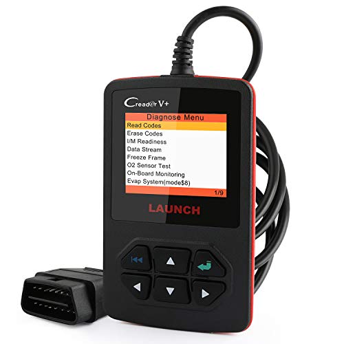 LAUNCH X431 OBD2 Scanner Creader V Plus Car Code Reader Diagnostic OBDII Leak Detection Tool