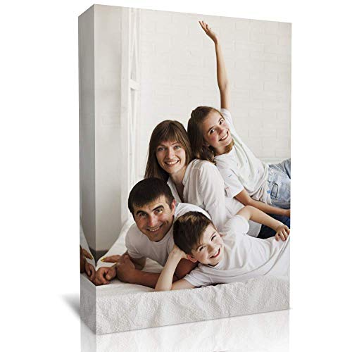 wallart777 Custom Canvas Prints with Your Photos - Family Personalized Poster Wall Art - Personalized Canvas Pictures Canvas Wall Art for Home Decoration Ready to Hang (24' x 36')