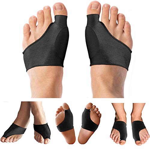 Copper Compression Bunion Corrector Relief Sleeve & Bunion Cushions for Women Men Guaranteed Highest Copper Bunion Pads Bootie Cushion Sleeves Relief Bunions Hallux Valgus Feet 1 Pair