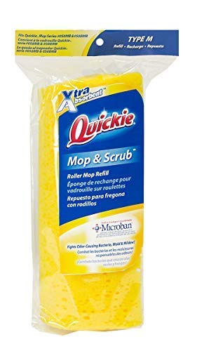 Quickie Roller Mop Refill with Antimicrobial Microban