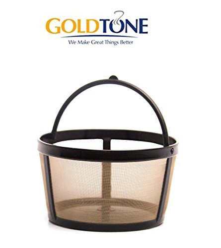 GOLDTONE Reusable 4 Cup Basket Mr. Coffee Replacment Coffee Filter - Mr. Coffee Permanent Coffee Filter for Mr. Coffee Maker and Brewer