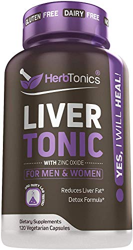 Liver Cleanse Detox & Repair Formula – 24 Herbs Support Supplement: Milk Thistle Extracts Silymarin, Beet, Artichoke, Dandelion, Chicory Root
