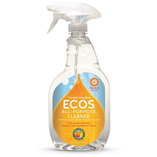 Earth Friendly Products ECOS Orange Plus Cleaner, Ready-to-Use Spray, 22 Fl. Oz. (Pack of 2)