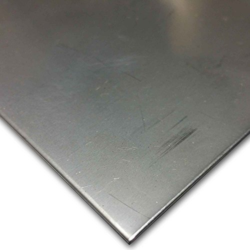 Online Metal Supply 304 (2B, Bright Cold Rolled) Stainless Steel Sheet 0.024' (24 ga.) x 24' x 48'